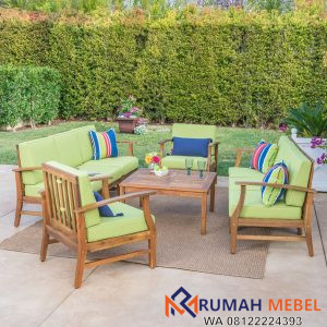 Set Kursi Makan Sofa Outdoor