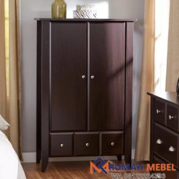 Lemari Pakaian Sederhana 2 Pintu