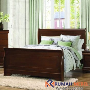 Tempat Tidur Alivia Kayu Modern