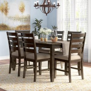 Set Meja Makan 6 Kursi Modern