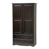 Lemari Pakaian Minimalis Jati 2 Pintu Porter