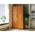 Lemari Pakian Jati 2 Pintu Winston