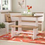 Meja Makan Minimalis Modern Birtie 3 Set