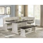 Meja Makan Minimalis Modern Villepinte 3 Set