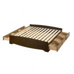 Tempat Tidur Lantai Kayu Jati