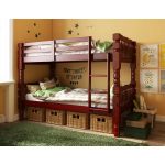 Tempat Tidur Tingkat Kayu Genaro