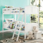 Tempat Tidur Susun dari Kayu Tickmacrevan ini dilengkapi dengan garis-garis yang bersih dan sentuhan akhir yang renyah untuk melengkapi hampir setiap gaya.