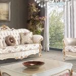 Set Kursi Sofa Klasik Mewah Larson