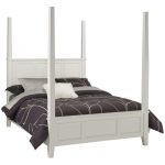 Tempat Tidur Kelambu Putih Madison