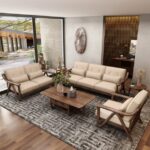 Sofa Kayu Minimalis Modern Unik