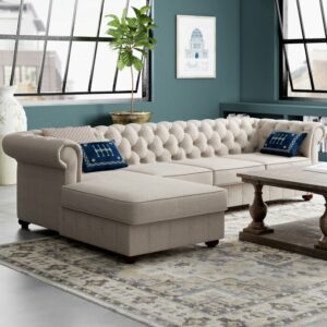 Sofa Sudut Mewah Modern Quiataque