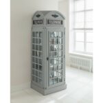 Lemari Hias Telepon Warna Grey