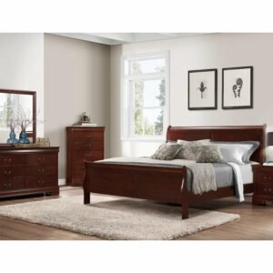 Tempat Tidur Set Minimalis Jati