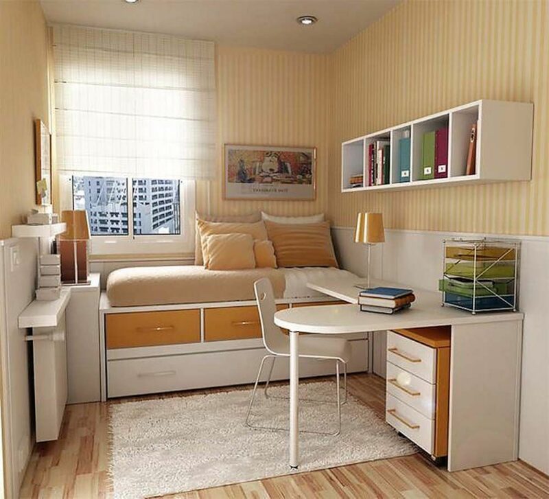 Desain Kamar Tidur Minimalis 2x3