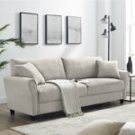 Sofa Lengan Bulat 2 Seater