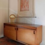 Bufet Jati Minimalis Midcentury