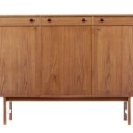 Bufet Minimalis Kayu Jati Century Danish
