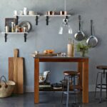 Kursi Bar Industrial Backless Swivel