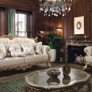 Kursi Tamu Mewah Klasik Impen