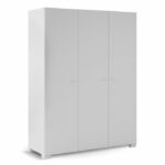 Lemari Pakaian Anak Kayu Modern 3 Pintu Uni