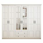Lemari Pakaian Asya Country 6 Pintu