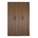Lemari Pakaian Minimalis Natural 3 Pintu