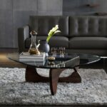 Meja Coffee Table Unik Abstrak Butcher