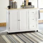 Meja Dorong Kayu Modern Swafford
