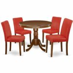 Meja Makan Modern 4 Kursi Schoonover