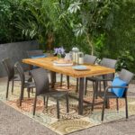 Meja Makan Rotan Outdor Parlington