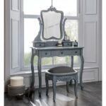 Meja Rias Minimalis Chloe Grey