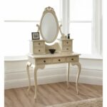 Meja Rias Minimalis Modern Bordeaux Ivory