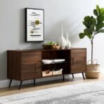 Meja TV Kayu Minimalis Glenn