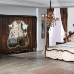 Set Kamar Tidur Mewah Walnut Eltugrul