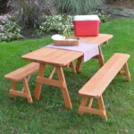 Set Meja Makan Outdoor Minimalis Roseboom