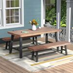 Set Meja Makan Outdoor Modern Celerie