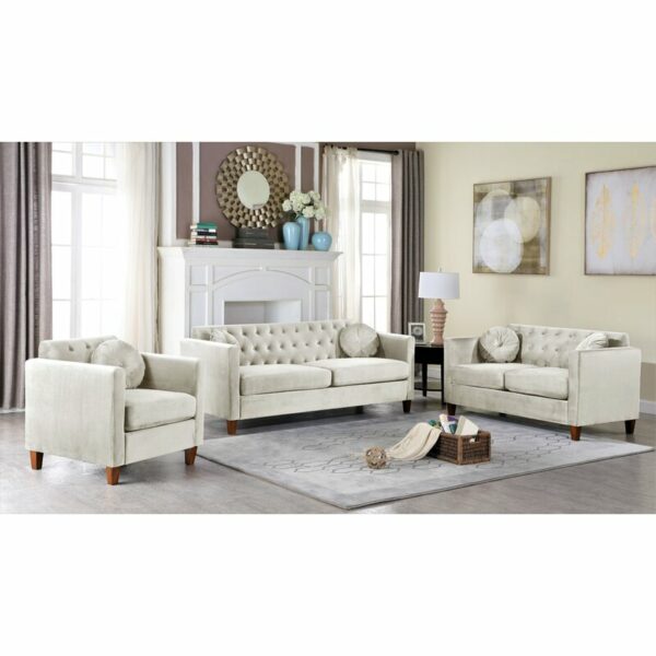 Set Sofa Ruang Tamu Klasik Persaud Velvet