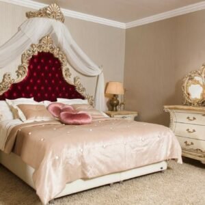 Set Tempat Tidur Mewah Klasik Soke