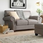 Sofa Lengan Bulat 2 Dudukan Phebe