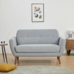Sofa Minimalis 2 Dudukan Cutshall Cotton