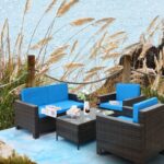 Sofa Rotan Sintetis Minimalis Caillat