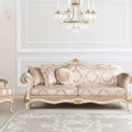 Sofa Set Mewah Klasik Cirefa