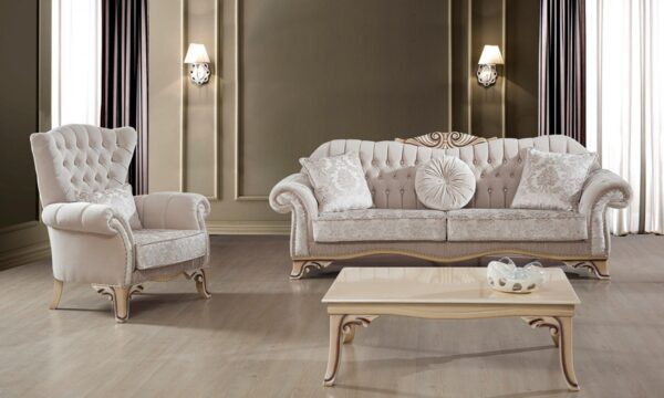 Sofa Set Mewah Klasik Orla