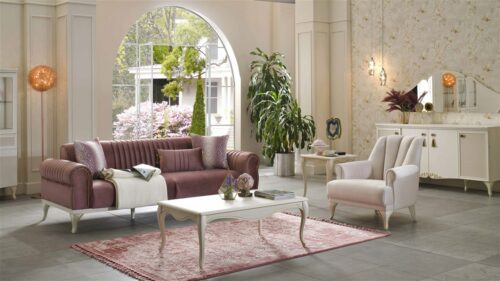 Sofa Set Modern Minimalis Perlino