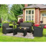 Sofa Tamu Rotan Minimalis Pacific