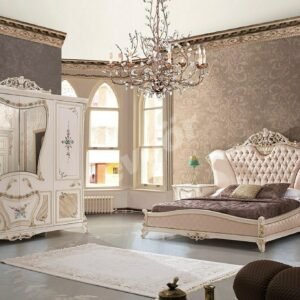 Tempat Tidur Set Mewah Venis Klasik