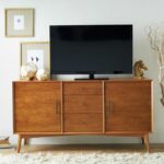 Meja TV minimalis Terbaru Mid-Century