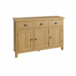 Bufet Jati Minimalis 3 Pintu Ascot