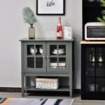 Bufet Kayu Minimalis Modern Homcom