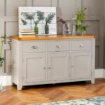 Bufet Minimalis Modern Downton Grey